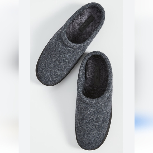 VINCE Wool Slip On Shearling Slipper Size 9 - Picture 1 of 14